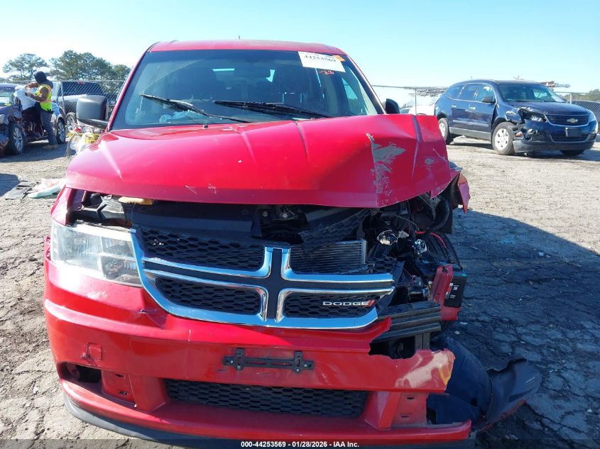 2013 Dodge Journey American Value Pkg VIN: 3C4PDCAB0DT535617 Lot: 44253569