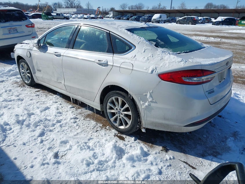 2018 Ford Fusion Energi Se Luxury