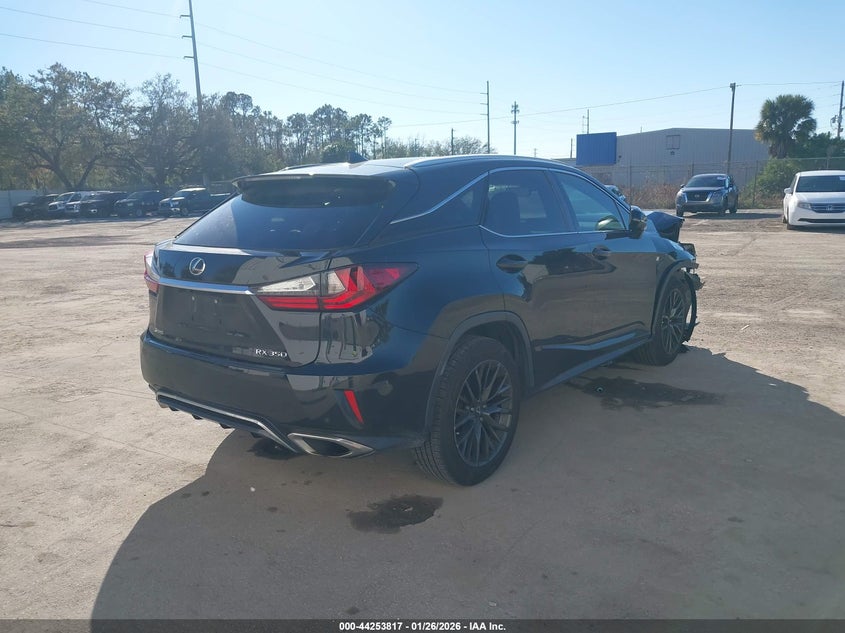 Vin: 2t2bzmca6gc038368, lot: 44749990, lexus rx 350 f sport 20164
