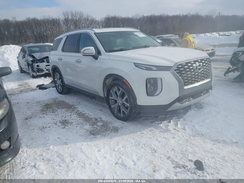 KM8R44HE9MU314131 2021 Hyundai Palisade Sel auction photo 1