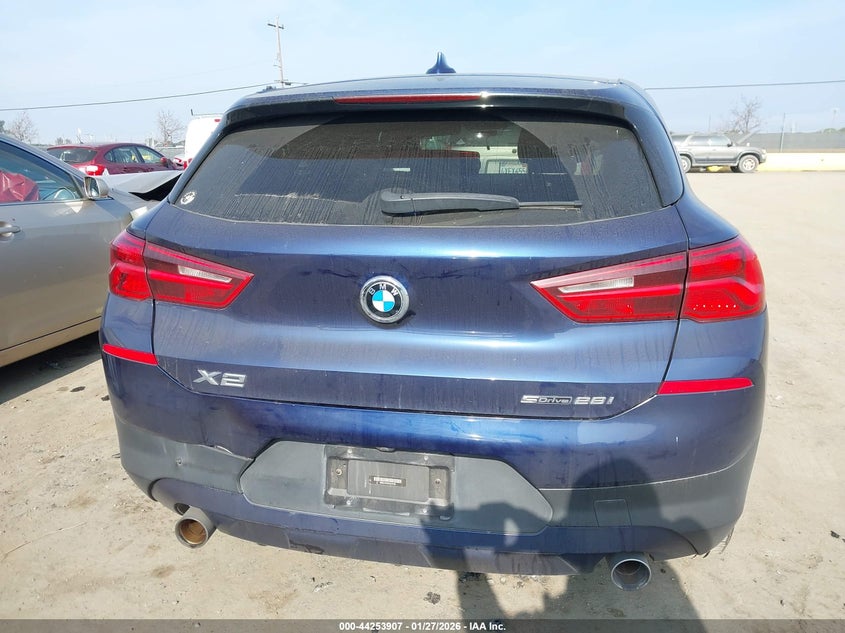 2018 BMW X2 Sdrive28I VIN: WBXYJ3C39JEJ75166 Lot: 44253907
