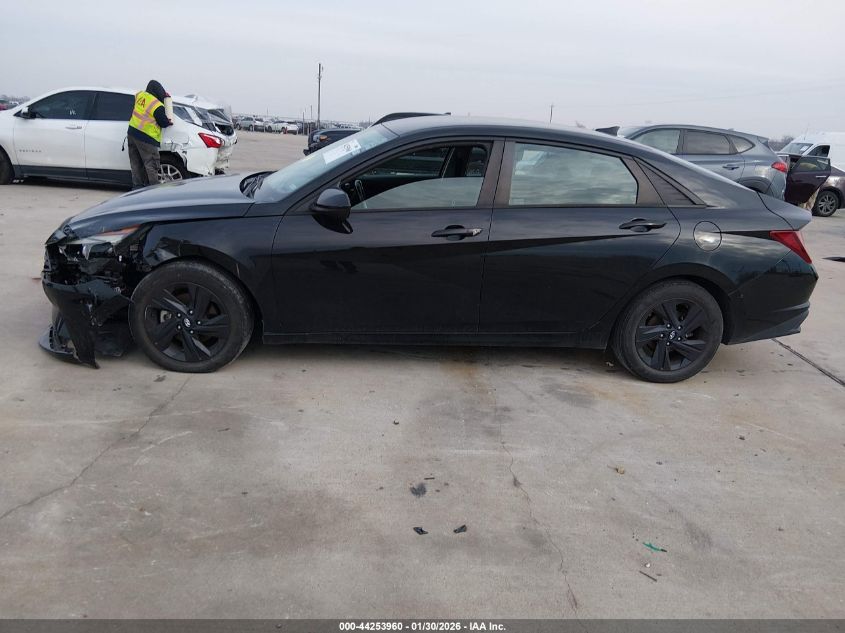 2021 Hyundai Elantra Sel VIN: 5NPLS4AG7MH005683 Lot: 44253960