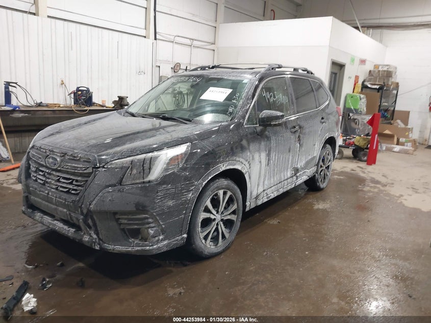 VIN JF2SKAPC3NH468646 2022 SUBARU FORESTER LIMITED
