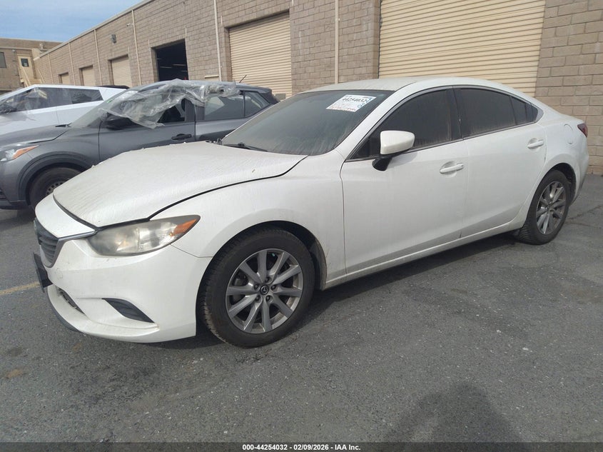 Vin: jm1gj1u59g1468983, lot: 44750205, mazda mazda6 i sport 20162