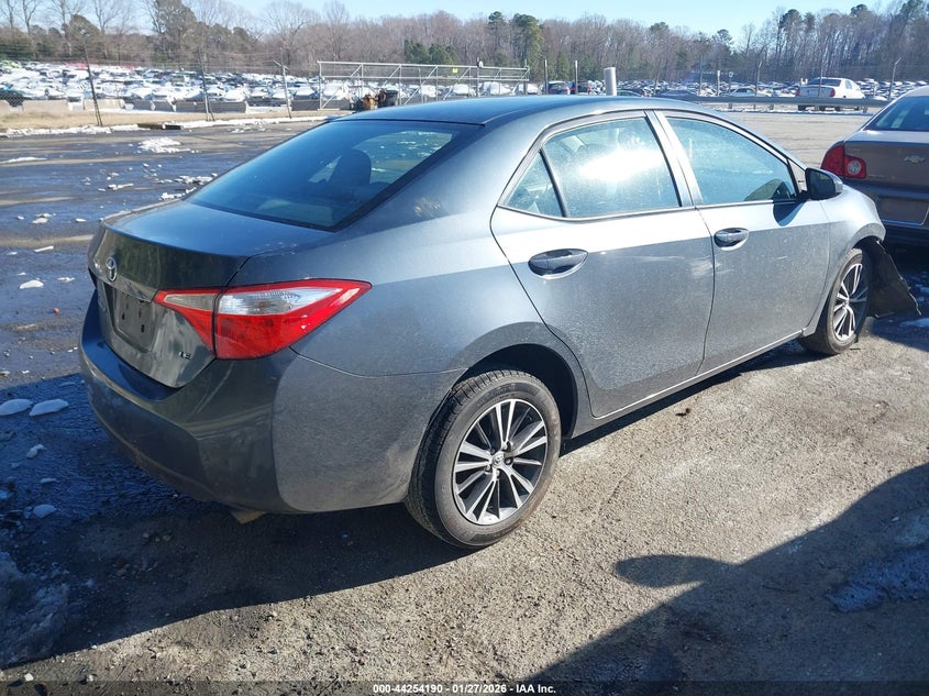 2016 Toyota Corolla Le Plus