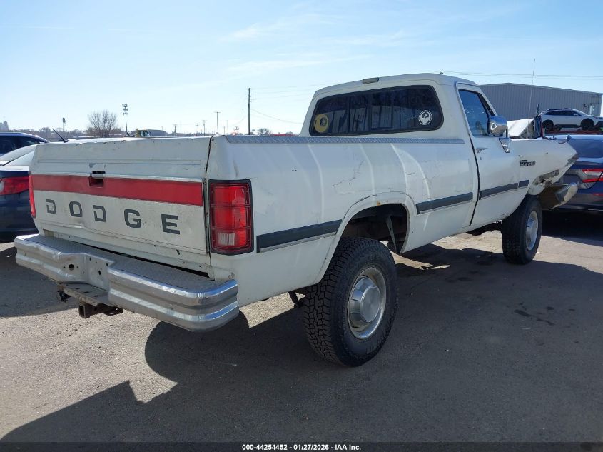 1991 Dodge W-Series W200/W250