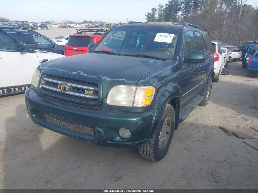 2002 Toyota Sequoia Limited V8
