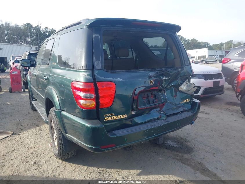 2002 Toyota Sequoia Limited V8