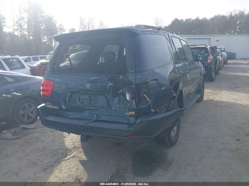 2002 Toyota Sequoia Limited V8