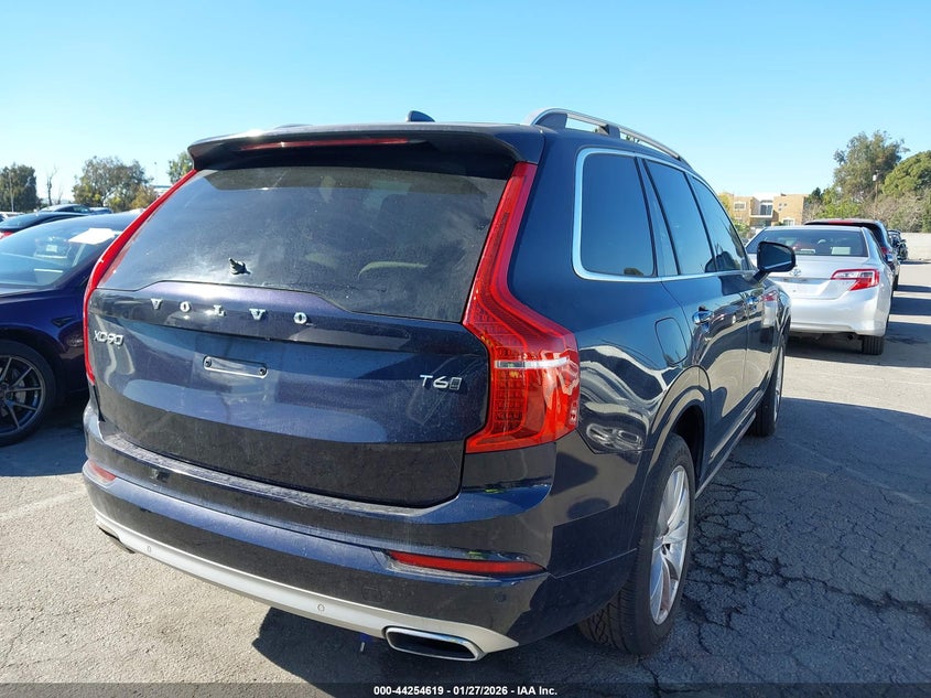 Vin: yv4a22pk1g1037495, lot: 44750792, volvo xc90 t6 momentum 20164
