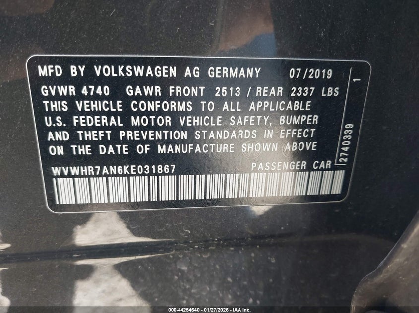 2019 Volkswagen Arteon - Ansicht 9