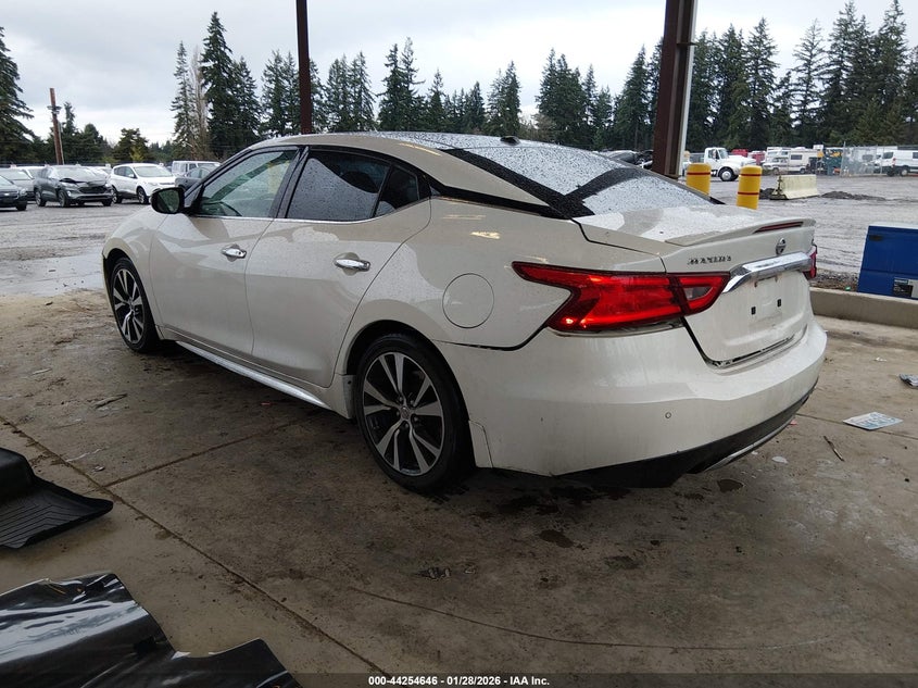 2016 NISSAN MAXIMA auction photo 3