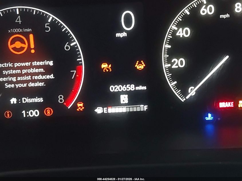 2024 Honda Hr-V 2Wd Lx VIN: 3CZRZ1H39RM732620 Lot: 44254828