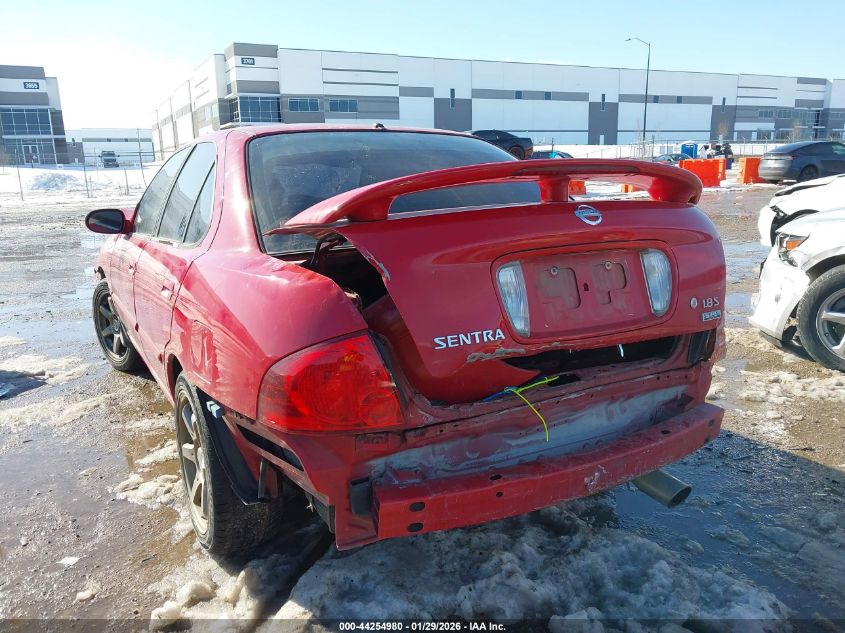 2006 Nissan Sentra 1.8S