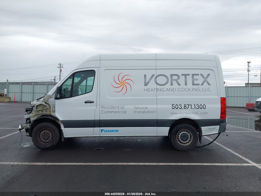 2022 Mercedes-Benz Sprinter 2500 Standard Roof I4 Diesel VIN: W1Y4DBHY6NT085262 Lot: 44255026