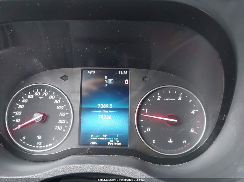 2022 Mercedes-Benz Sprinter 2500 Standard Roof I4 Diesel VIN: W1Y4DBHY6NT085262 Lot: 44255026