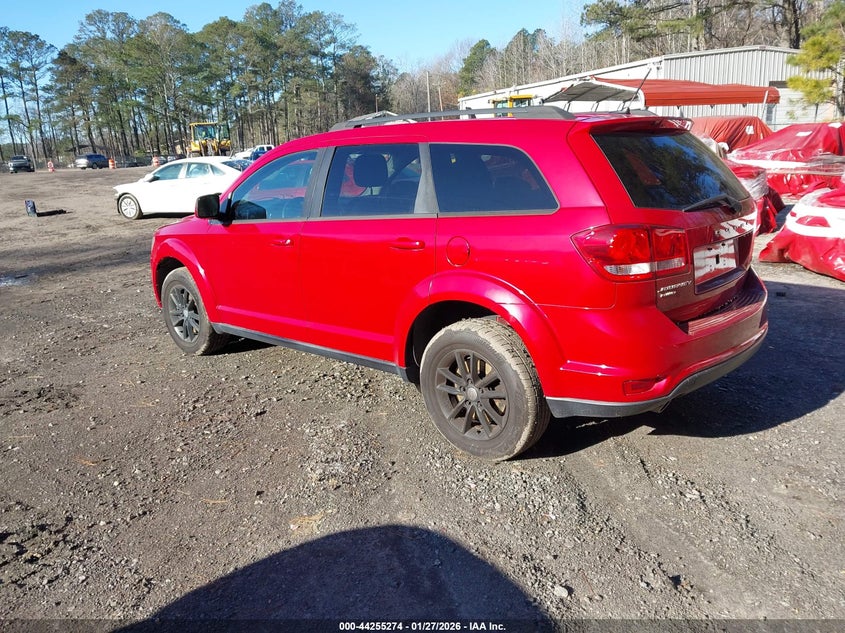 Vin: 3c4pddbg3ft557940, lot: 44751447, dodge journey sxt 20153