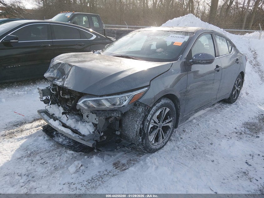 2022 Nissan Sentra Sv Xtronic Cvt