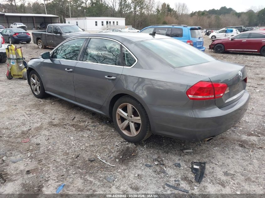 2012 Volkswagen Passat 2.5L Se