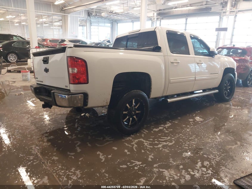 2012 Chevrolet Silverado 5.3 1500 Ltz white Lot 111044255709 Vin 3GCPKTE78CG111573