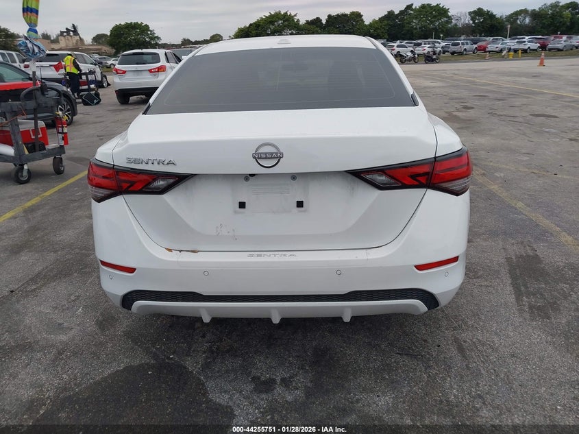 VIN 3N1AB8CV3SY362808 2025 NISSAN SENTRA SV