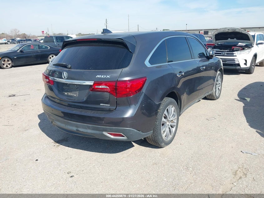 2014 Acura Mdx Technology Package