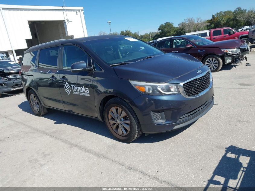 2017 Kia Sedona Lx