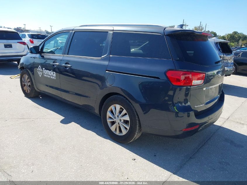 2017 Kia Sedona Lx