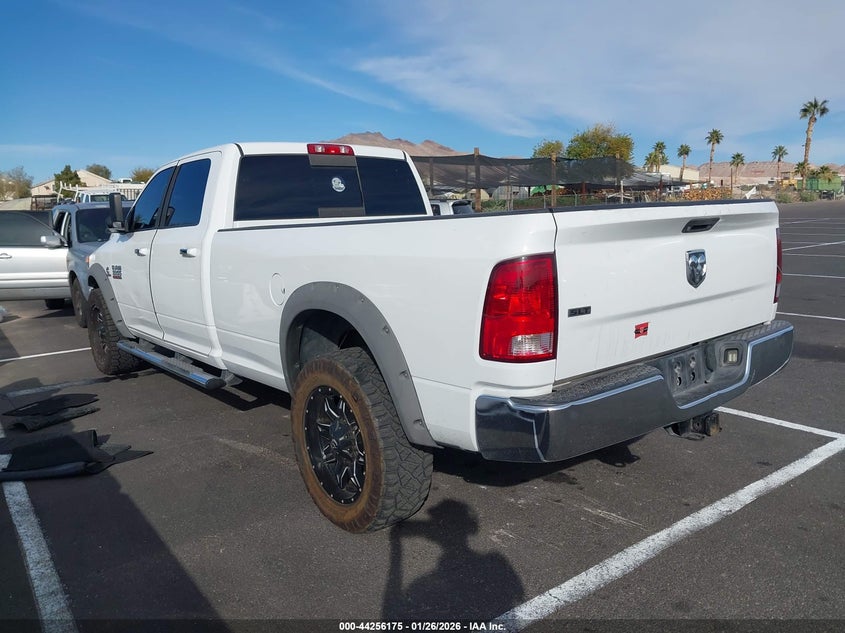 2013 Ram 3500 Slt White Lot 111044256175 Vin 3C63R2HL1DG596810