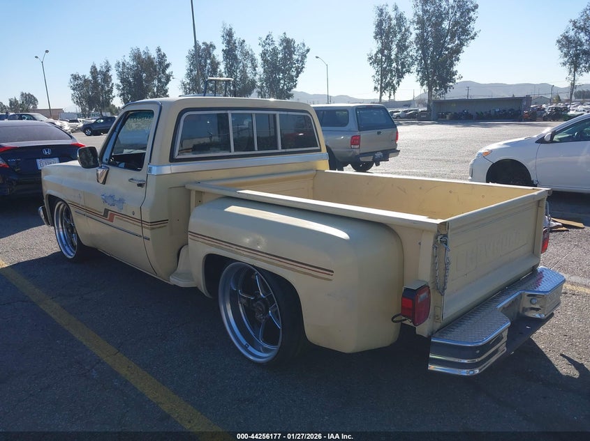 1981 CHEVROLET C-10 PICKUP 4.1L I6 CRB OHV C