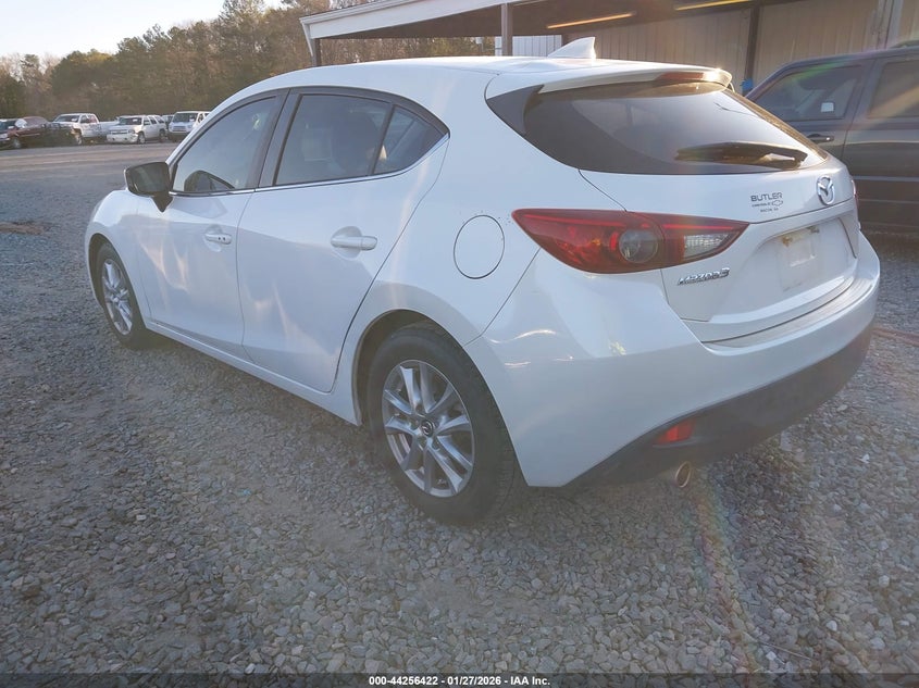 Vin: jm1bm1n75g1315454, lot: 44752595, mazda mazda3 i grand touring 20163