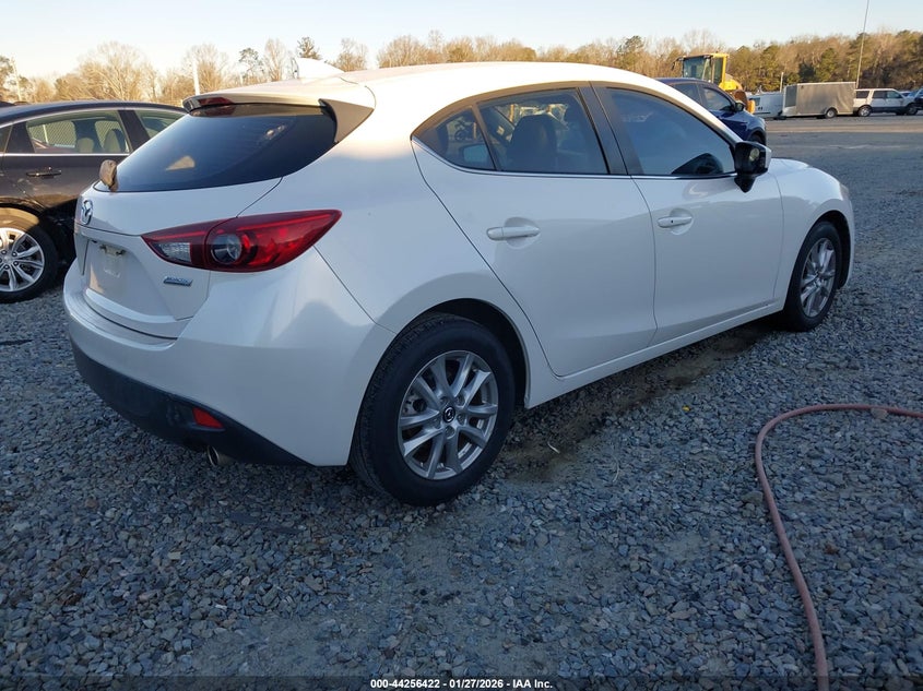 Vin: jm1bm1n75g1315454, lot: 44752595, mazda mazda3 i grand touring 20164