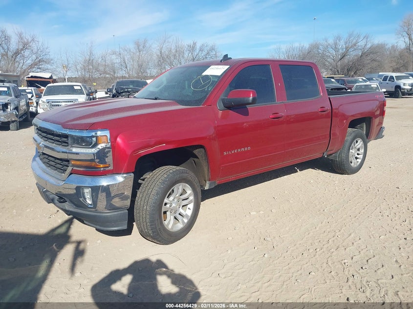 Vin: 3gcukrec2jg203245, lot: 44752603, chevrolet silverado 1500 1lt 20182