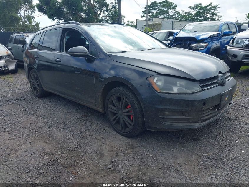 2015 Volkswagen Golf Sportwagen Tdi Se 4-Door