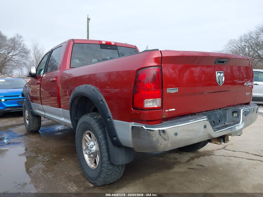 2012 Ram 3500 Ram Laramie red Lot 111044257276 Vin 3C63D3EL9CG294561