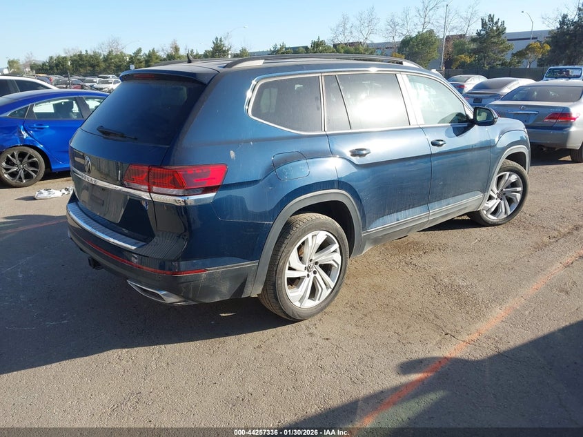 2022 Volkswagen Atlas 3.6L V6 Se W/Technology