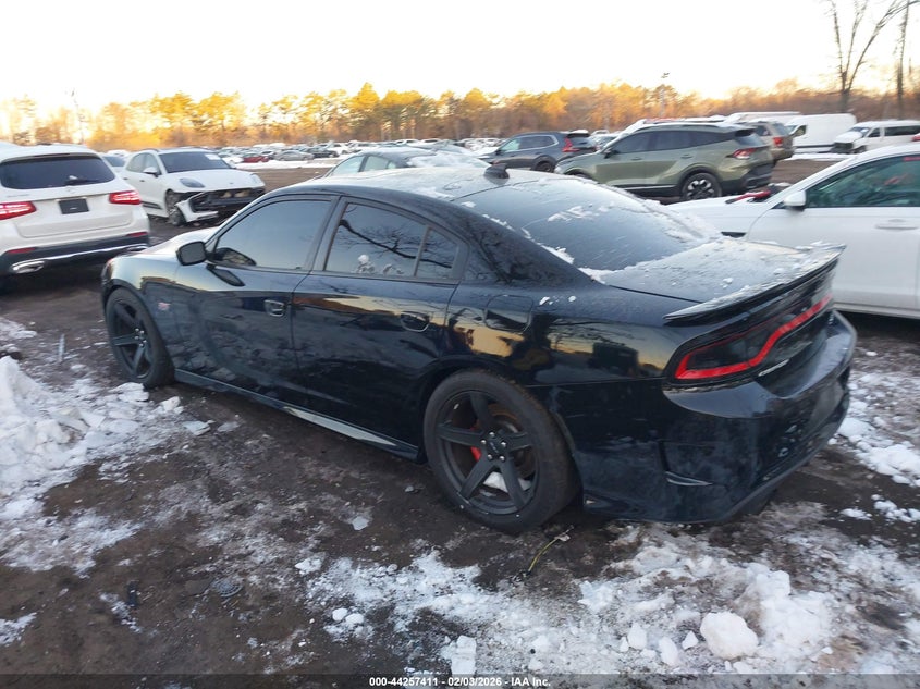 Vin: 2c3cdxej3jh336304, lot: 44753584, dodge charger srt 392 rwd 20183