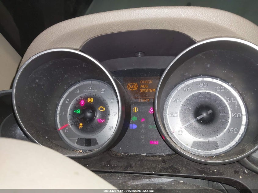 2011 Acura Mdx VIN: 2HNYD2H28BH525213 Lot: 44257512