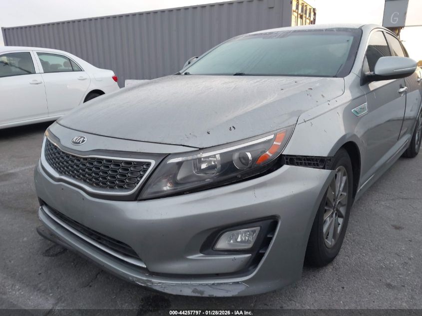 2016 Kia Optima Hybrid VIN: KNAGM4ADXG5092207 Lot: 44257797
