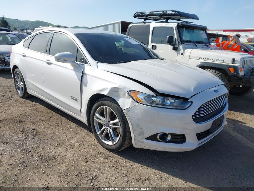 2015 Ford Fusion Energi Titanium