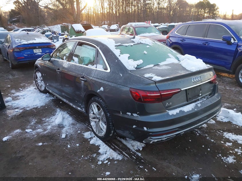 VIN WAUDNAF44LA066405 2020 AUDI A4 PREMIUM 45 TFSI QUATTRO S TRONIC