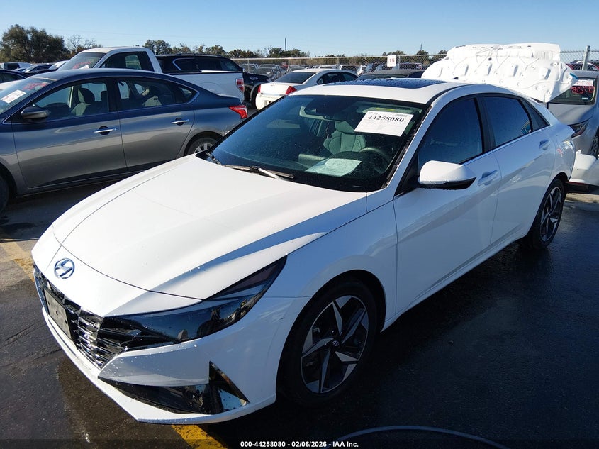 2023 Hyundai Elantra Hybrid Limited KMHLN4AJ7PU076214 photo 1