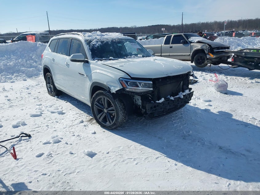 2021 Volkswagen Atlas 3.6L V6 Se W/Technology R-Line