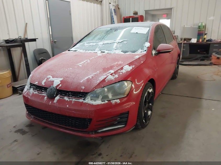 2015 Volkswagen Golf Gti 2.0T Se 4-Door