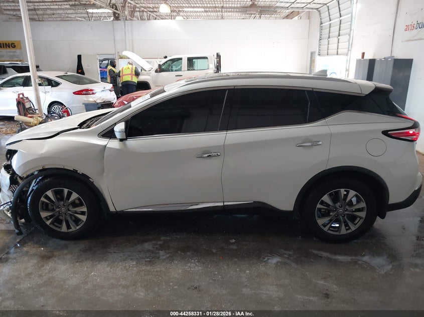 2017 Nissan Murano Sl VIN: 5N1AZ2MGXHN134280 Lot: 44258331