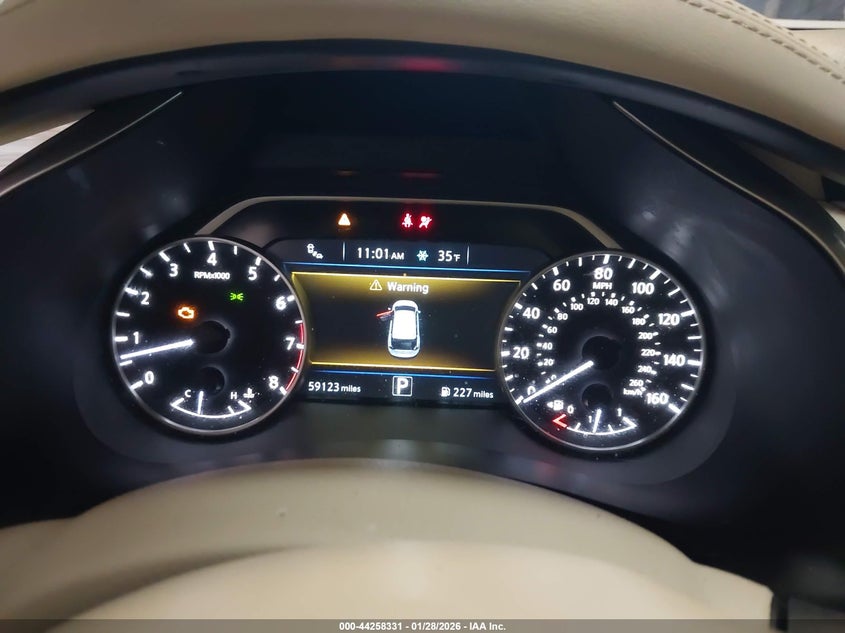 2017 Nissan Murano Sl VIN: 5N1AZ2MGXHN134280 Lot: 44258331