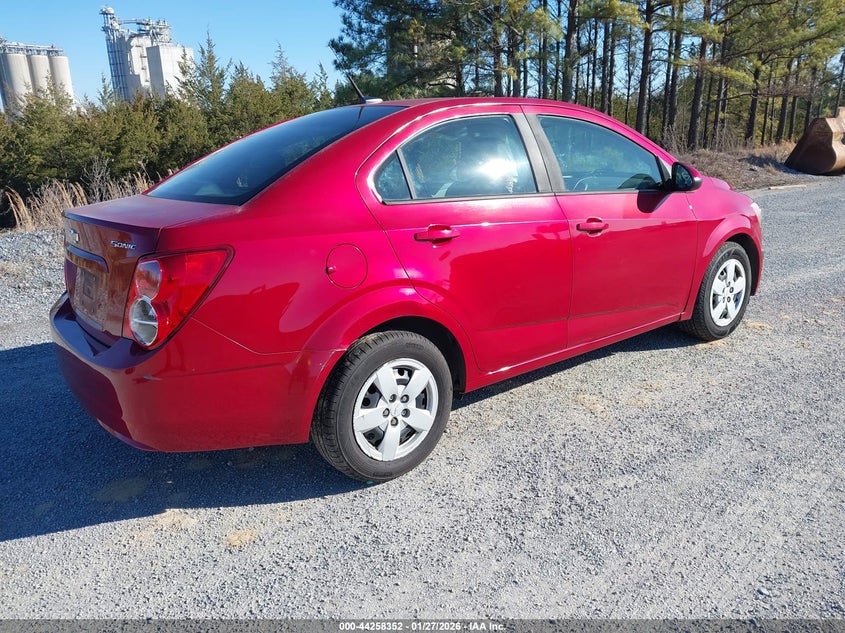 2014 Chevrolet Sonic Ls Auto