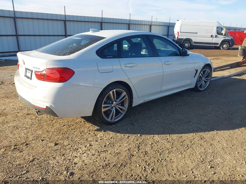 Vin: wba4b3c58gg528615, lot: 44754702, bmw 435i gran coupe xdrive 20164