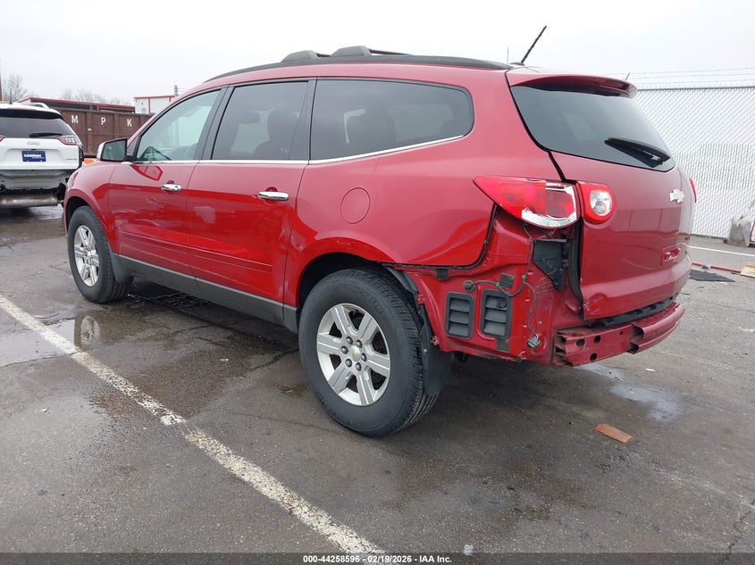 2012 Chevrolet Traverse 3.6 1Lt red Lot 111044258596 Vin 1GNKRGED2CJ170031