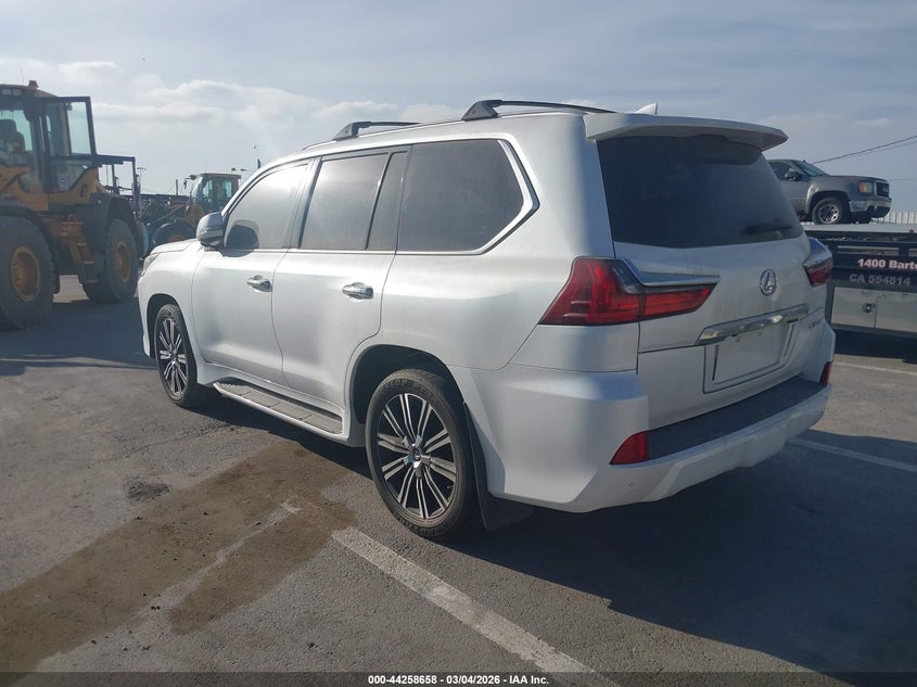Vin: jtjhy7ax2j4266451, lot: 44754836, lexus lx 570 three-row 20183